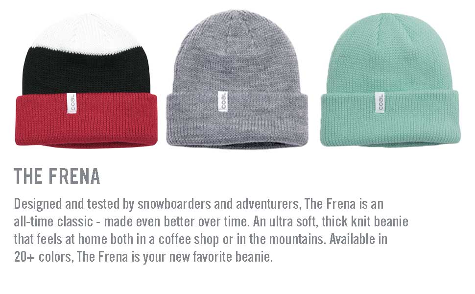 coal frena beanies