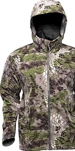 waterproof hunting jacket, camo jacket, insulated camo jacket