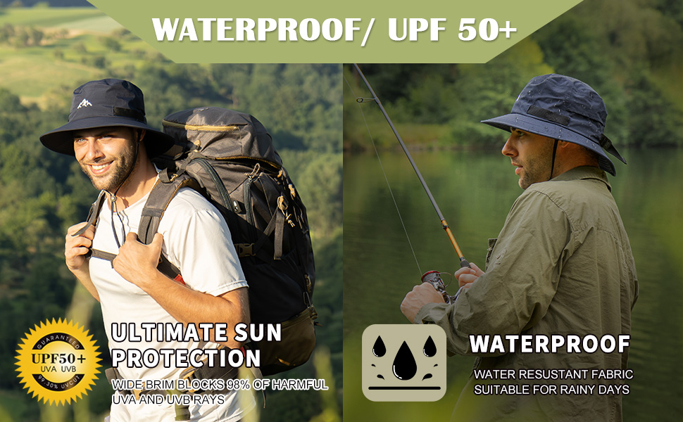 waterproof bucket hat