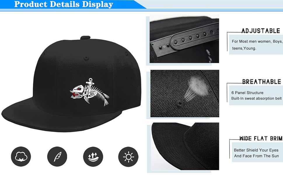 snapback hats for men Flat Bill Hats for men28454