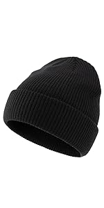 Connectyle mens hat beanie skull cap mens knit winter hat for women ladies knit beanie for winter