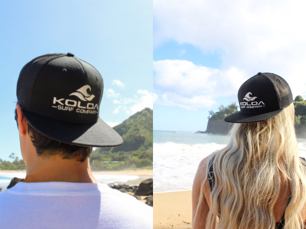 Koloa Surf Classic Wave Mesh Back Trucker Hat