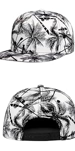 Snapback Hat for Men Women,Hip Hop Style Colorful Flat Bill Hats