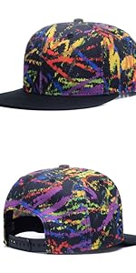 Adjustable Snapback Hat for Men Women