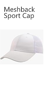 mesh back sport cap