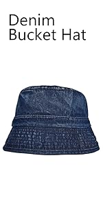 Denim Bucket Hat