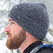 our wool beanie is and will stylish stretch over most adult’s heads, fits snugly on cold windy days