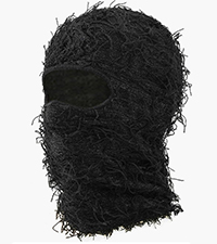 Distressed Balaclava Ski Mask Balaclava Ski Mask Single Hole Knit Head Cover Balaclava Full Cover