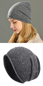 knit beanie hat for women