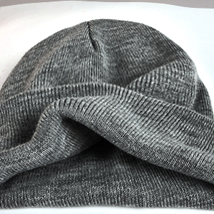 grey beanie hat