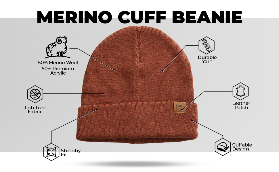 TO MERINO BEANIE