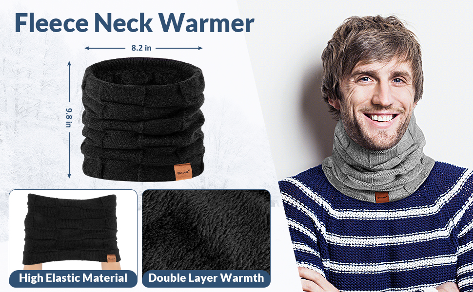 fleece neck warmer