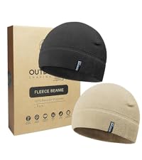 fleece cap 2 pack sand