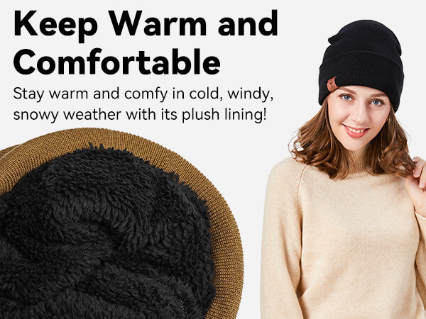 winter beanie hat for women