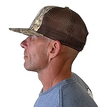 mossy oak realtree real tree break up camo mesh snap back trucker trucking hat cap flat bill visor