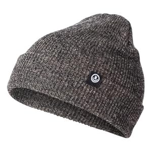 neff bark black serge beanie