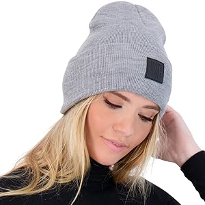 gray winter beanie