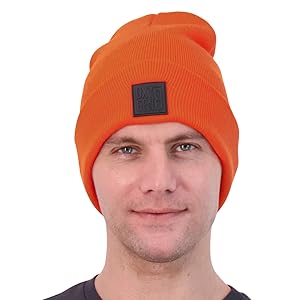 Orange Beanie