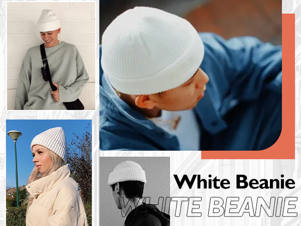 white beanie for men white beanies women white hat for men white hats for women winter hats for men