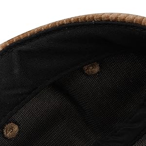 Suede Peak Baseball Cap Casual Sun Cap