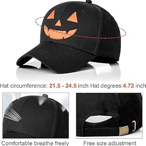 Halloween Unisex baseball cap