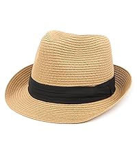 small straw fedora hats