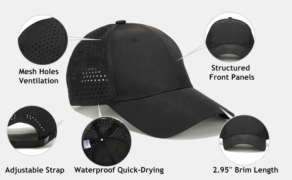 Quick Dry Mesh Baseball Cap 