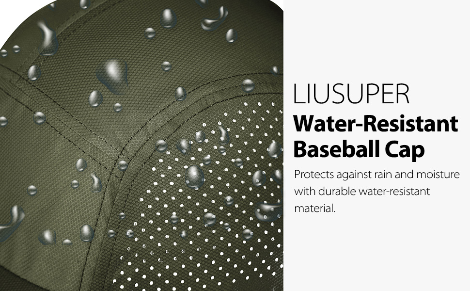 xxl water-resistant quick dry baseball cap