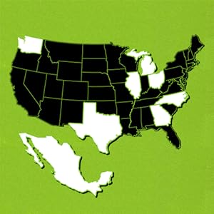 a map of the United States and Mexico disclosing the supply chain for most products that we make