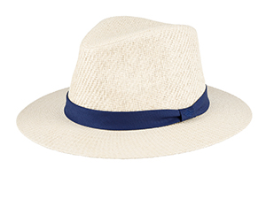 dockers fedora hat; straw hat