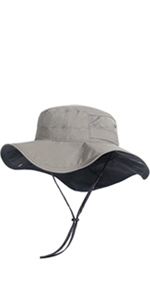 khaki bucket hat