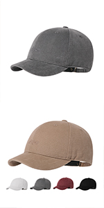 Short Brim Hat Baseball Dad Cap Cooling Trucker Cap Outdoor Sun Cap Low Profile Short Bill Cap