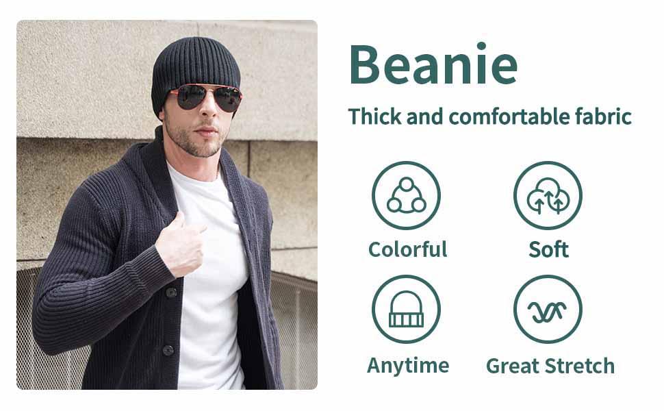 thick beanie for men