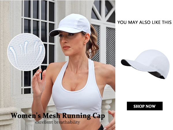 You may like this womens mesh running cap 