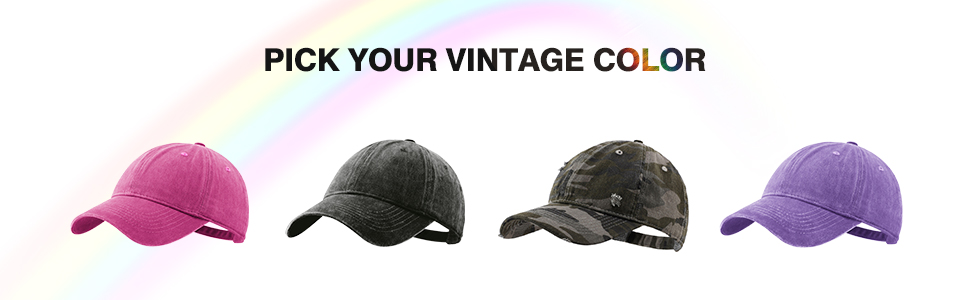 vintage caps