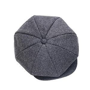 Wool Newsboy Cap