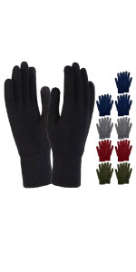 bulk winter gloves for charity and hats women knit gloves 10 pack