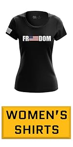 Women''s Patriotic Shirt For 4th of July Celebration Maga