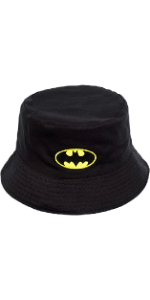 DC Comics Batman Black reversible bucket hat by Concept One Accessories