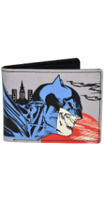 DC Comics Batman Bifold Wallet Officially licensed merchandise by Concept One Accessories 