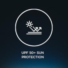 UPF 50+ sun protection