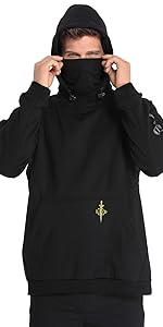 fishing hoodie hooded sweatshirt tactical reaper cold gear ice fishing