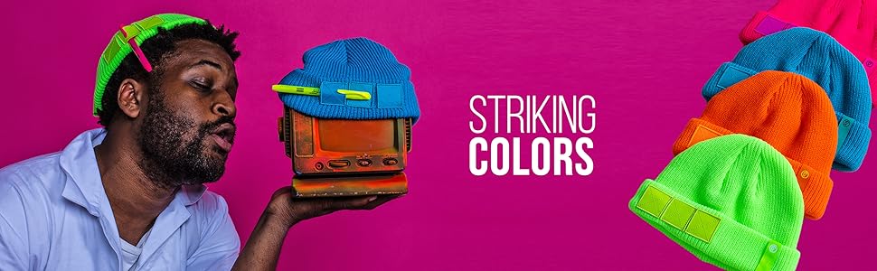 Hypercolor - Neon - Tactical Beanies - Patches Dungeon Forward 