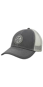 MARK WOVEN PATCH TRUCKER HAT