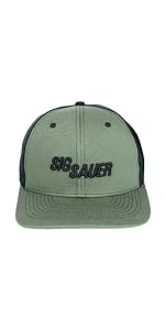 EMBROIDERED LOGO TRUCKER HAT