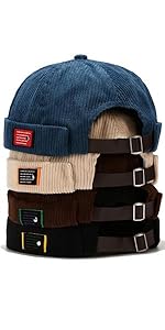 Zegoo Corduroy Beanie Hat