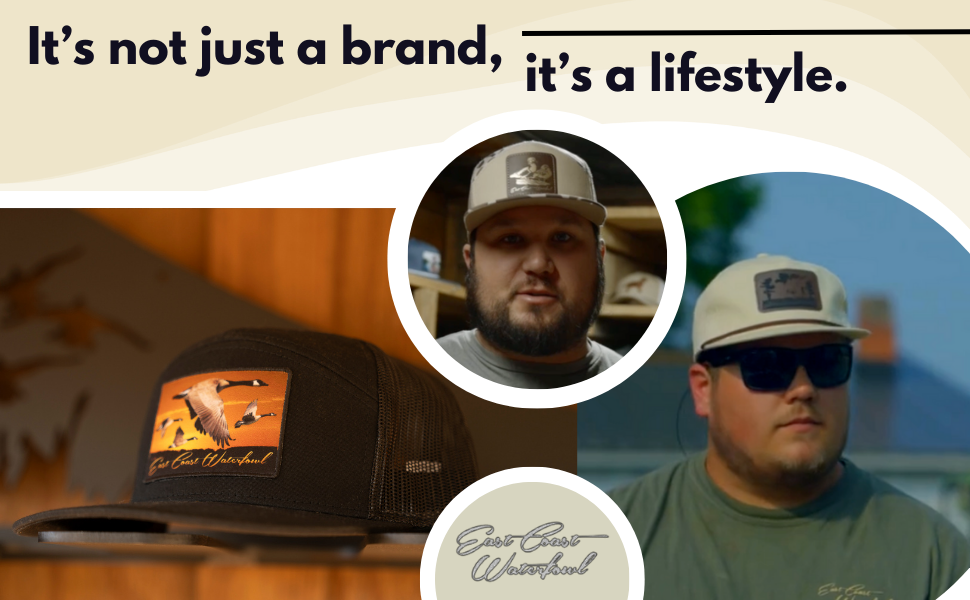 east coast waterfowl quality hats it''s not just a brand it''s a lifestyle