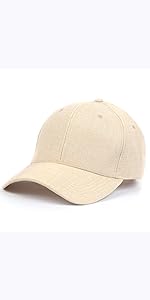 faux linen baseball cap