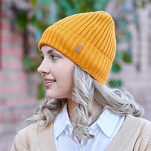 mens black knit beanie womens yellow beanie mens womens knit winter hats warm earflaps skully cap 