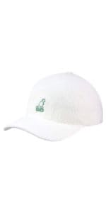 The Kangol Bermuda Elastic Spacecap summer cap for men and women. 